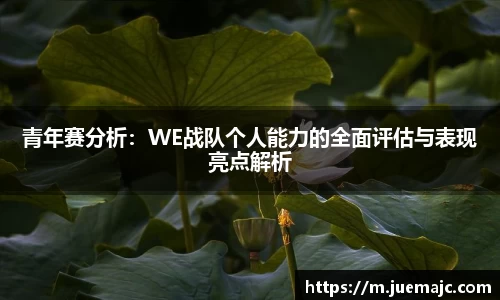 青年赛分析：WE战队个人能力的全面评估与表现亮点解析